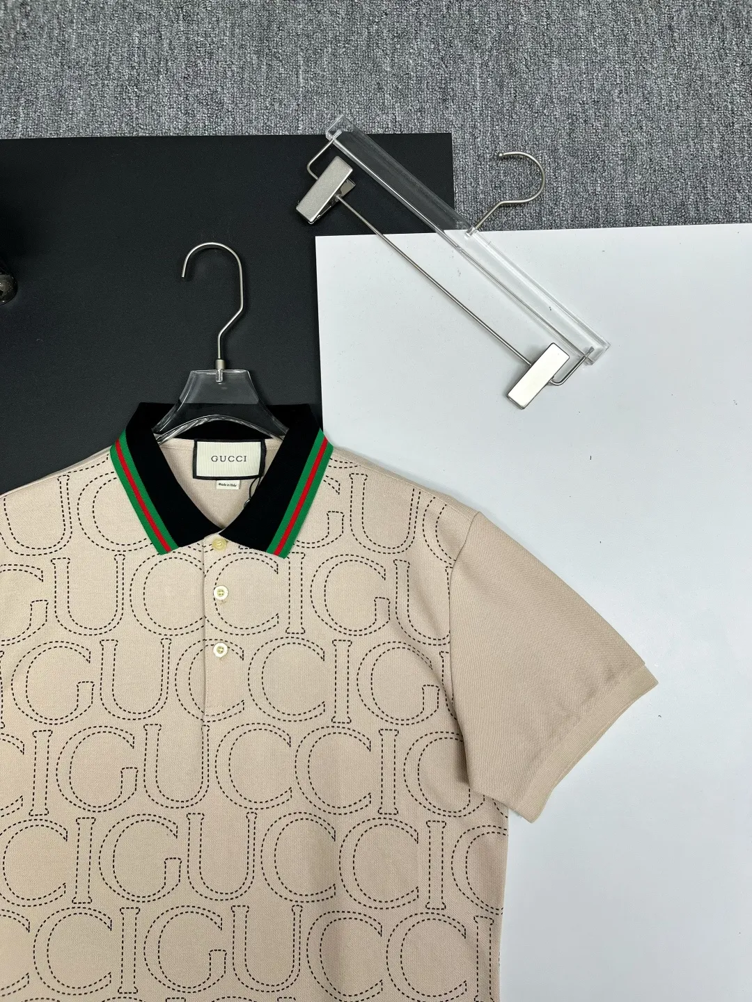 Logo-Embroidered Cotton Piqué Polo Shirt D11018925 — view 3