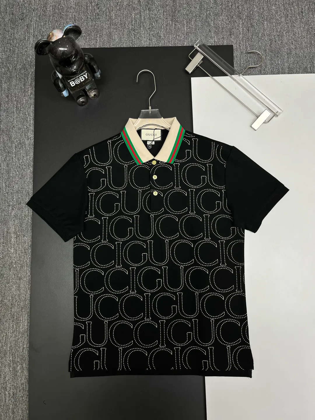 Logo Embroidered Cotton Polo Shirt D11018924