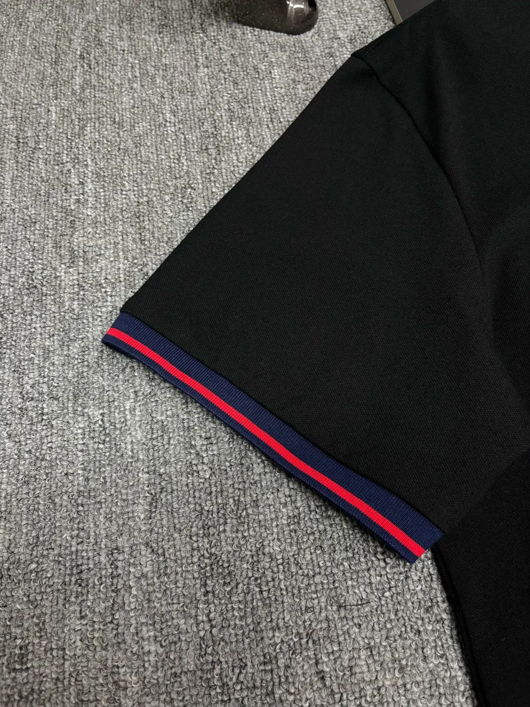 Zip-Neck Logo Piqué Polo Shirt D11018935 — view 6