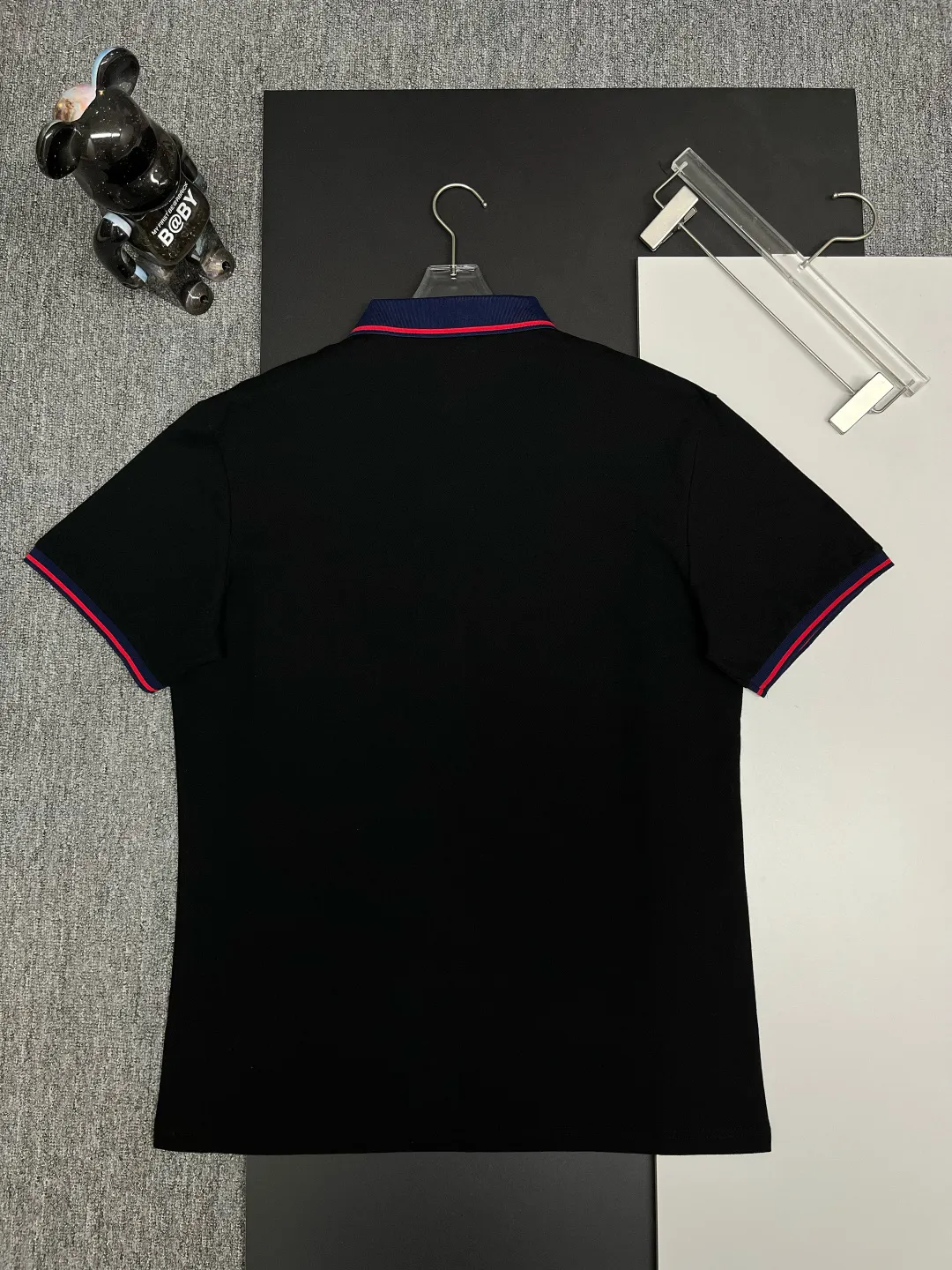 Zip-Neck Logo Piqué Polo Shirt D11018935 — view 7