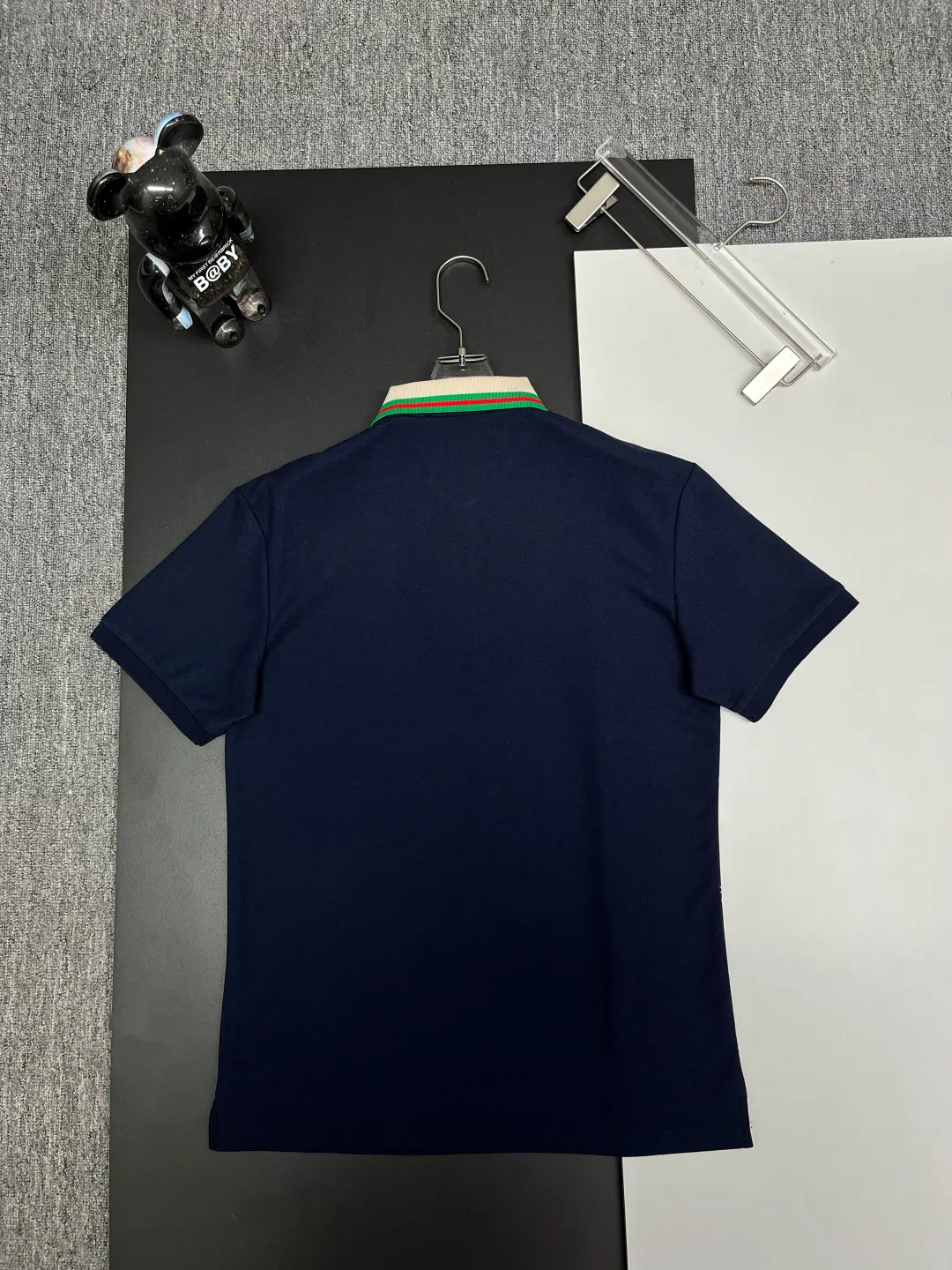 Logo Embroidered Cotton Piqué Polo Shirt D11018926 — view 7