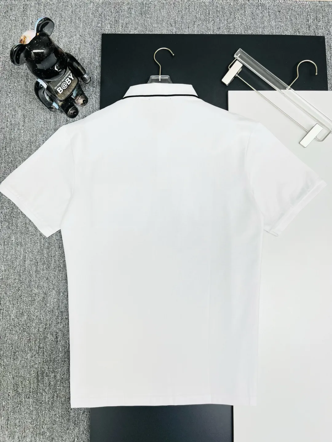 Logo Patch Cotton Piqué Polo Shirt D11018952 — view 7