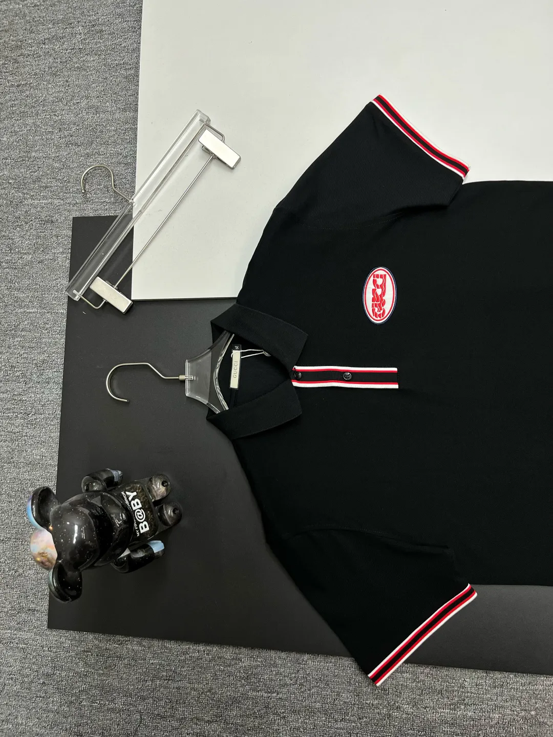 Logo Patch Cotton Piqué Polo Shirt D11018939 — view 2