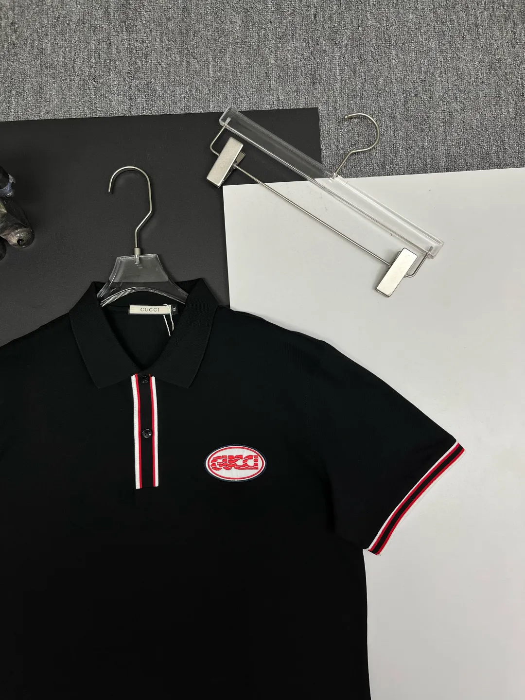 Logo Patch Cotton Piqué Polo Shirt D11018939 — view 3