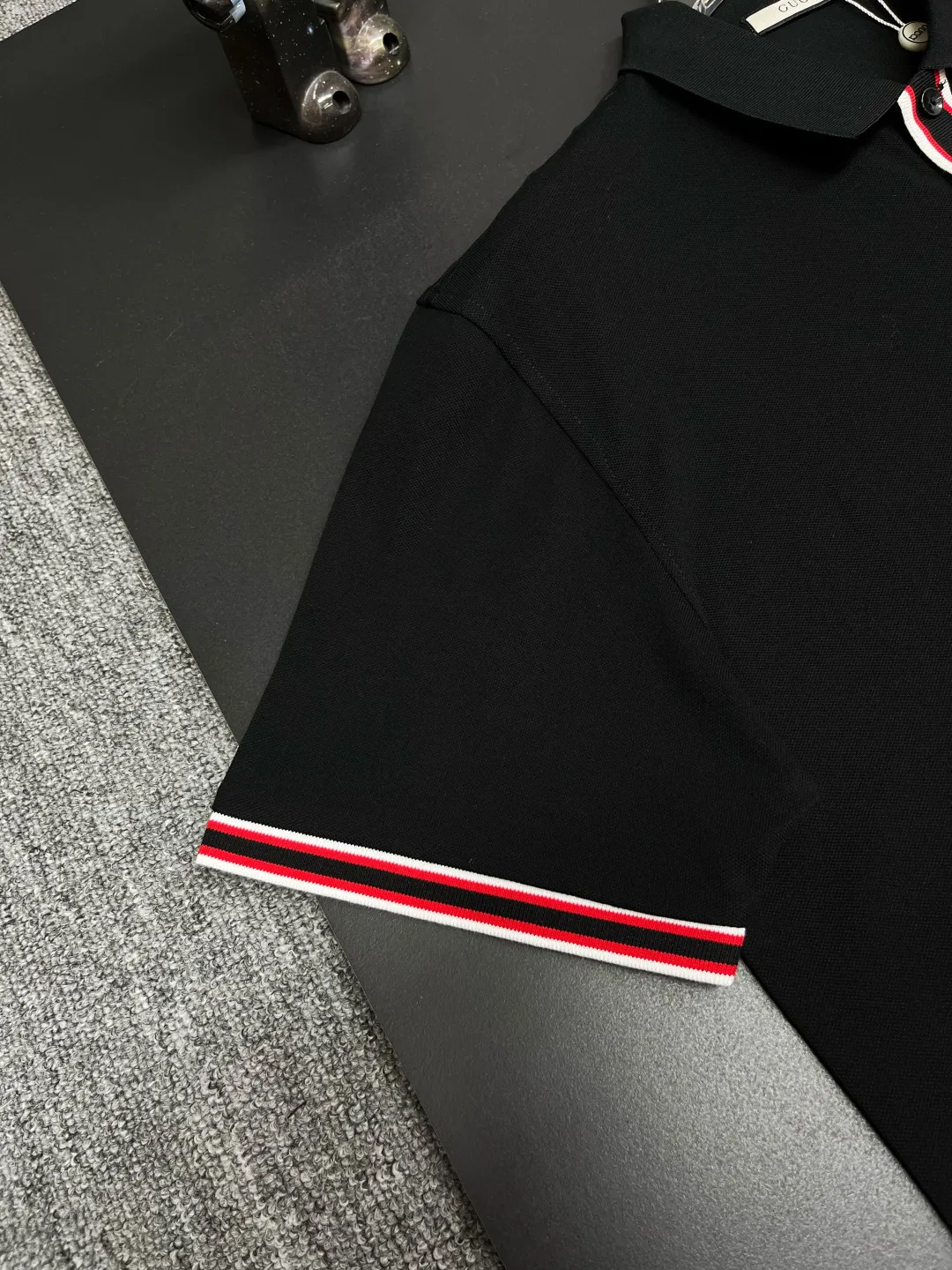 Logo Patch Cotton Piqué Polo Shirt D11018939 — view 6