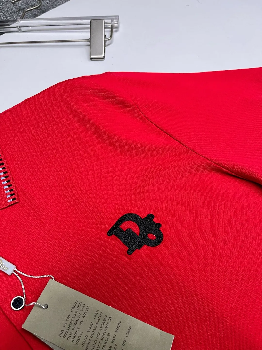 Logo-Embroidered Piqué Polo Shirt D11018915 — view 6