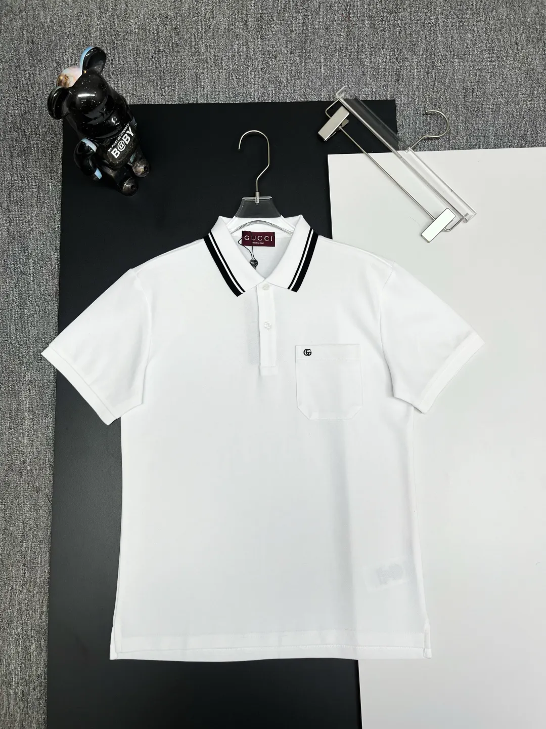 Contrast-Trim Cotton Piqué Polo Shirt D11018956
