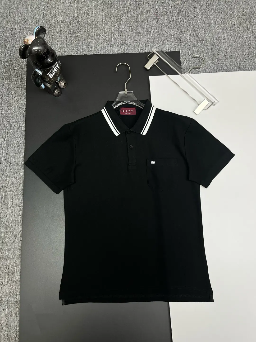 Contrast-Trim Cotton Piqué Polo Shirt D11018957