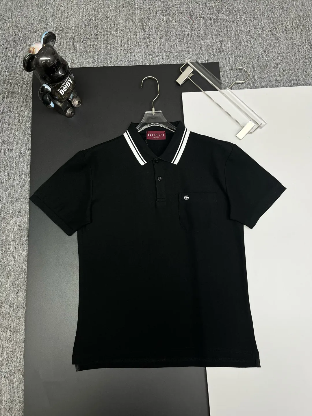 Contrast-Trim Cotton Piqué Polo Shirt D11018957