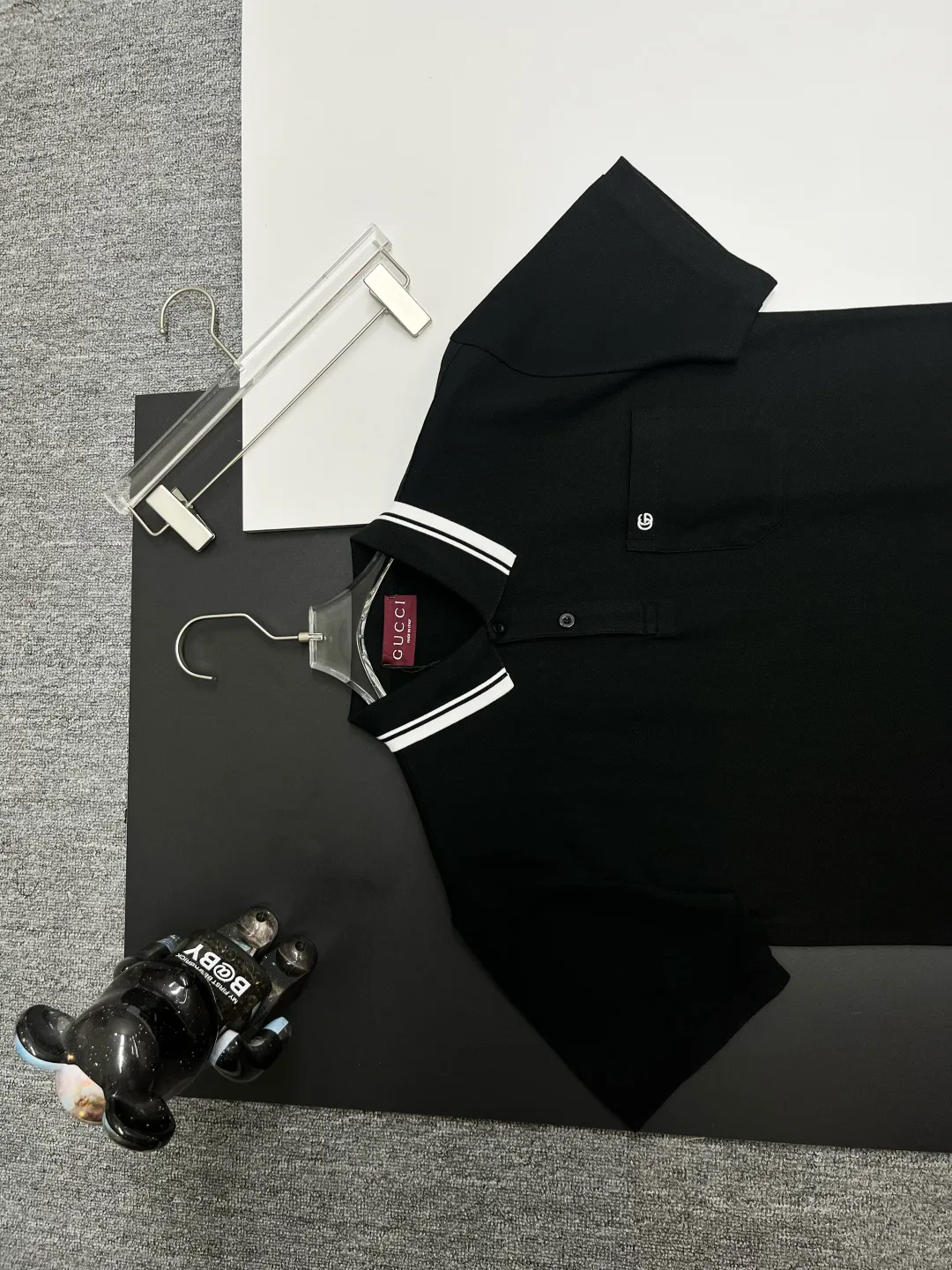 Contrast-Trim Cotton Piqué Polo Shirt D11018957 — view 2
