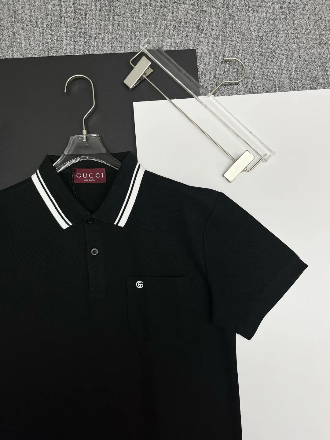 Contrast-Trim Cotton Piqué Polo Shirt D11018957 — view 3