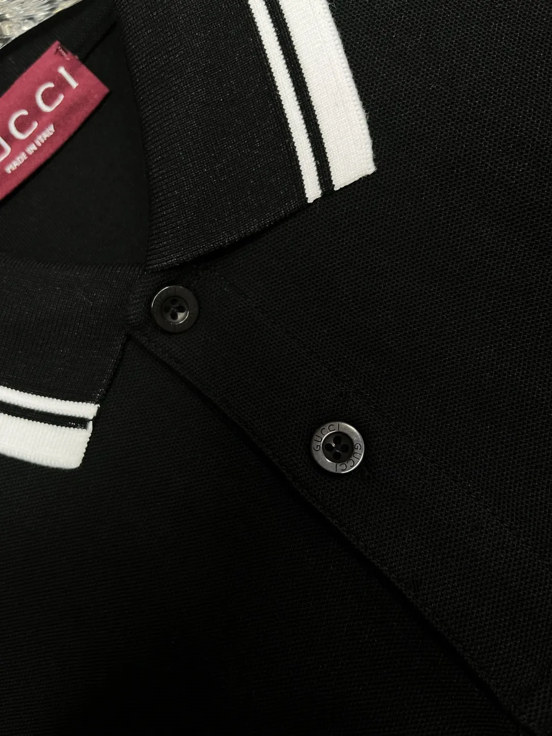 Contrast-Trim Cotton Piqué Polo Shirt D11018957 — view 6