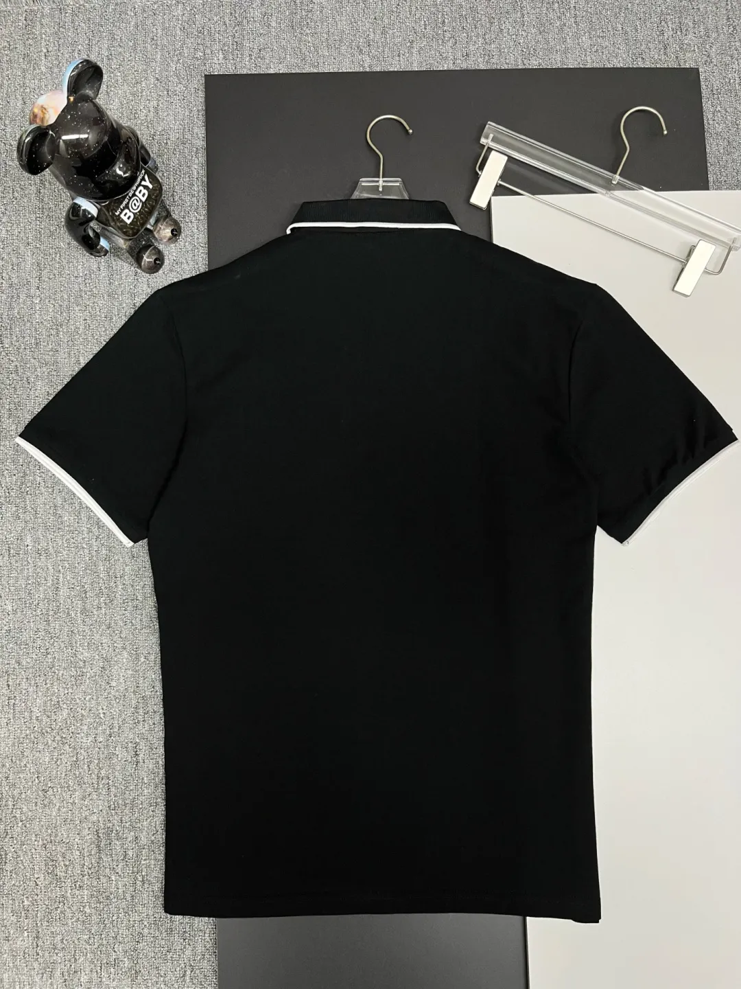 Logo Patch Tipped Polo Shirt D11018949 — view 7