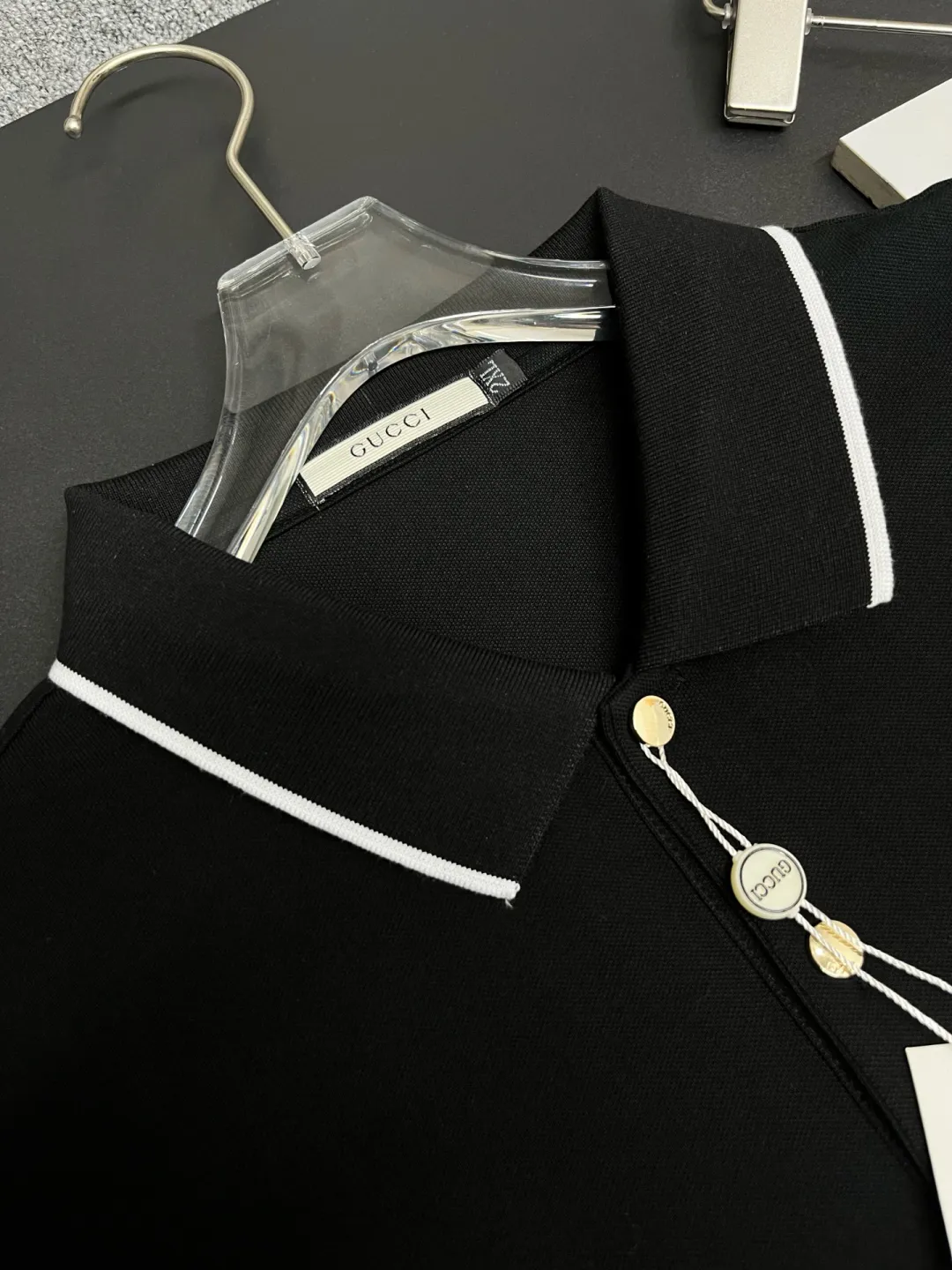 Logo Patch Cotton Piqué Polo Shirt D11018953 — view 3