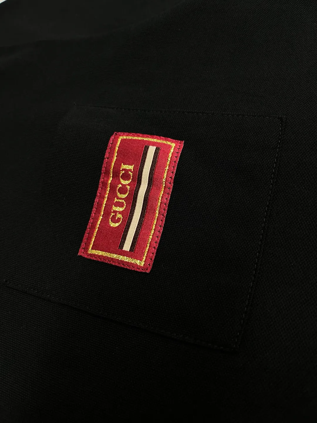 Logo Patch Cotton Piqué Polo Shirt D11018953 — view 5