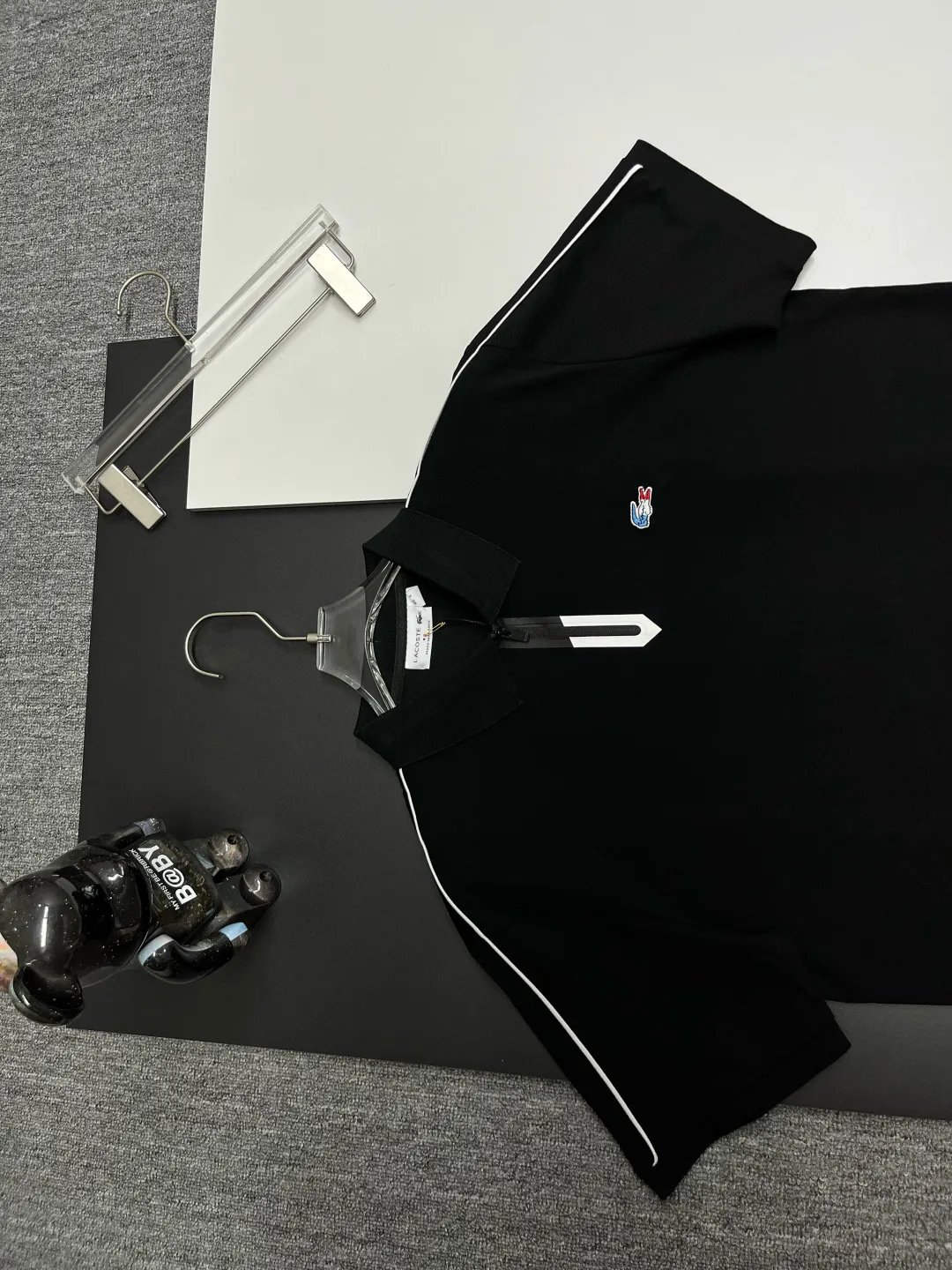 Zip-Neck Piqué Polo Shirt D11018947 — view 2