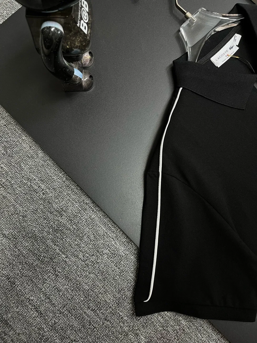 Zip-Neck Piqué Polo Shirt D11018947 — view 4