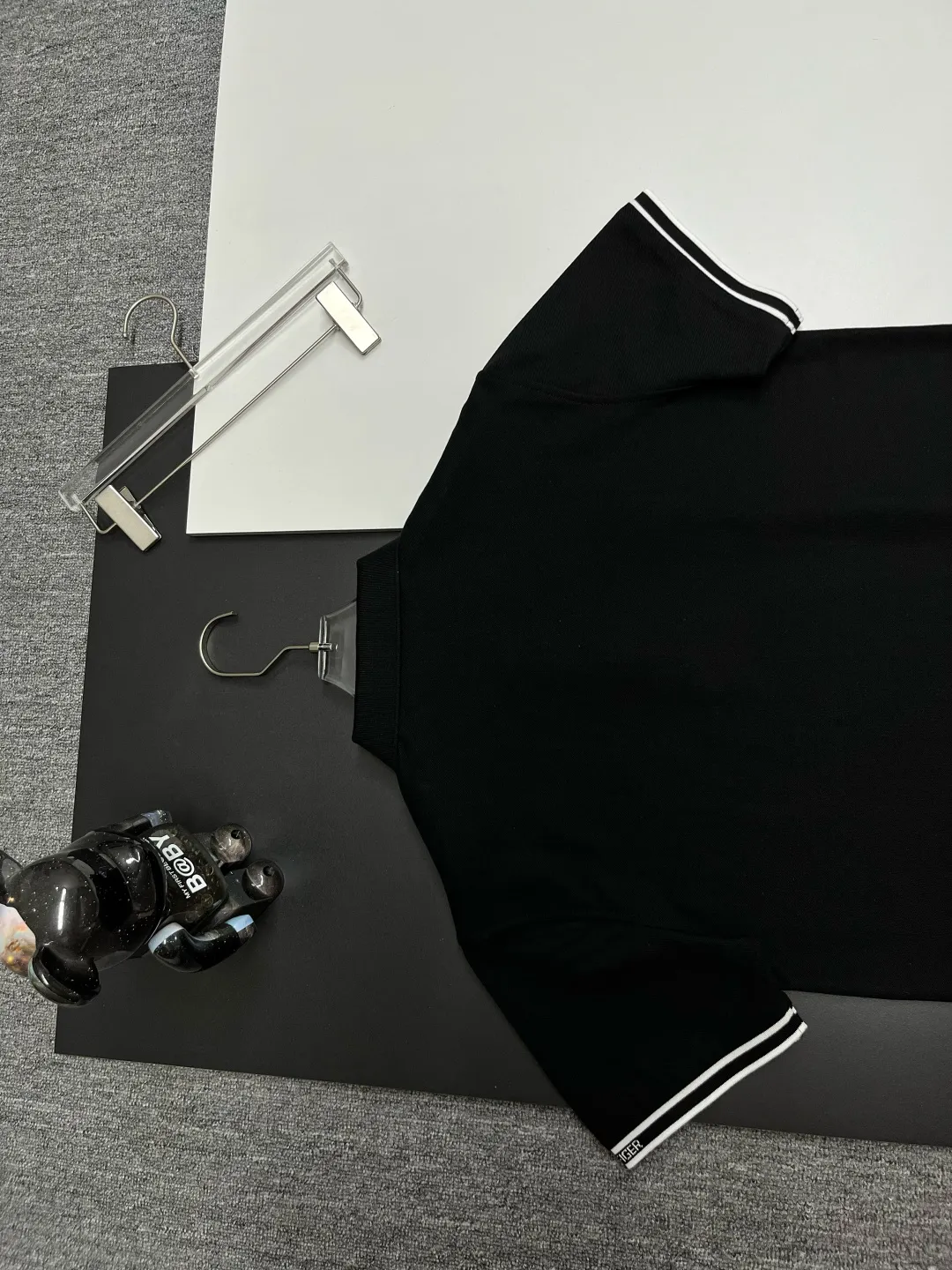 Zip-Neck Piqué Polo Shirt D11018947 — view 8