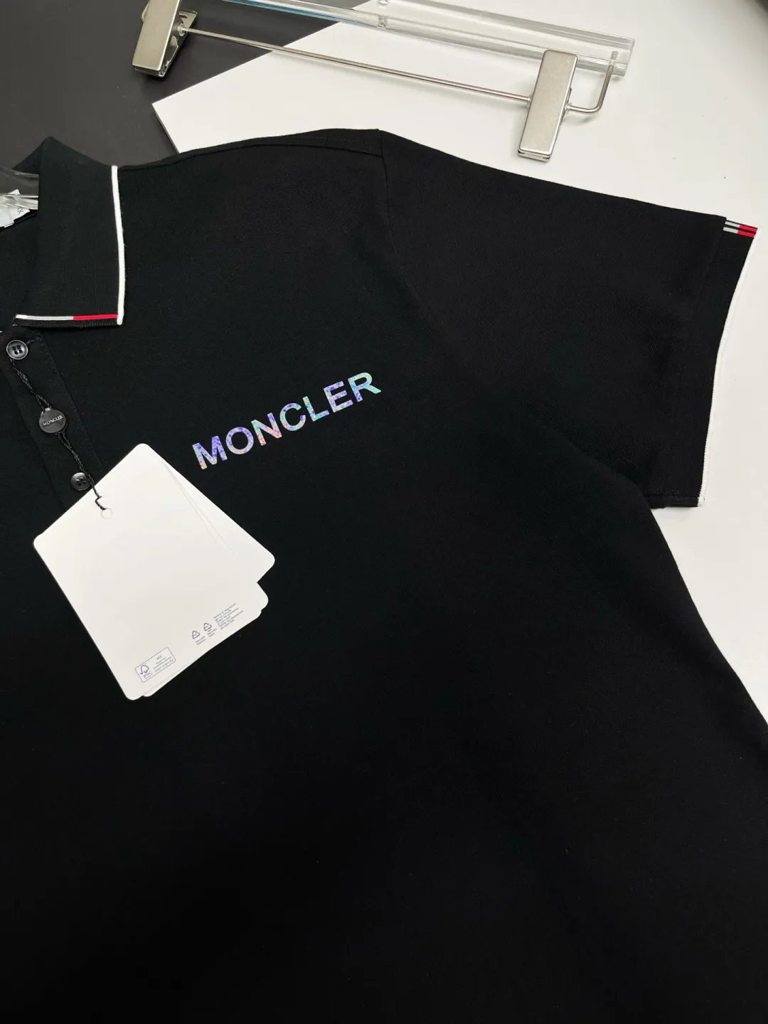 Logo-Embroidered Cotton Piqué Polo Shirt D11018943 — view 4