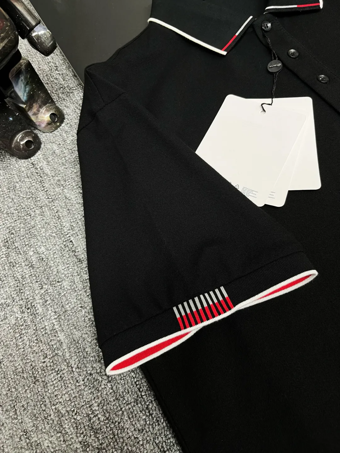 Logo-Embroidered Cotton Piqué Polo Shirt D11018943 — view 6