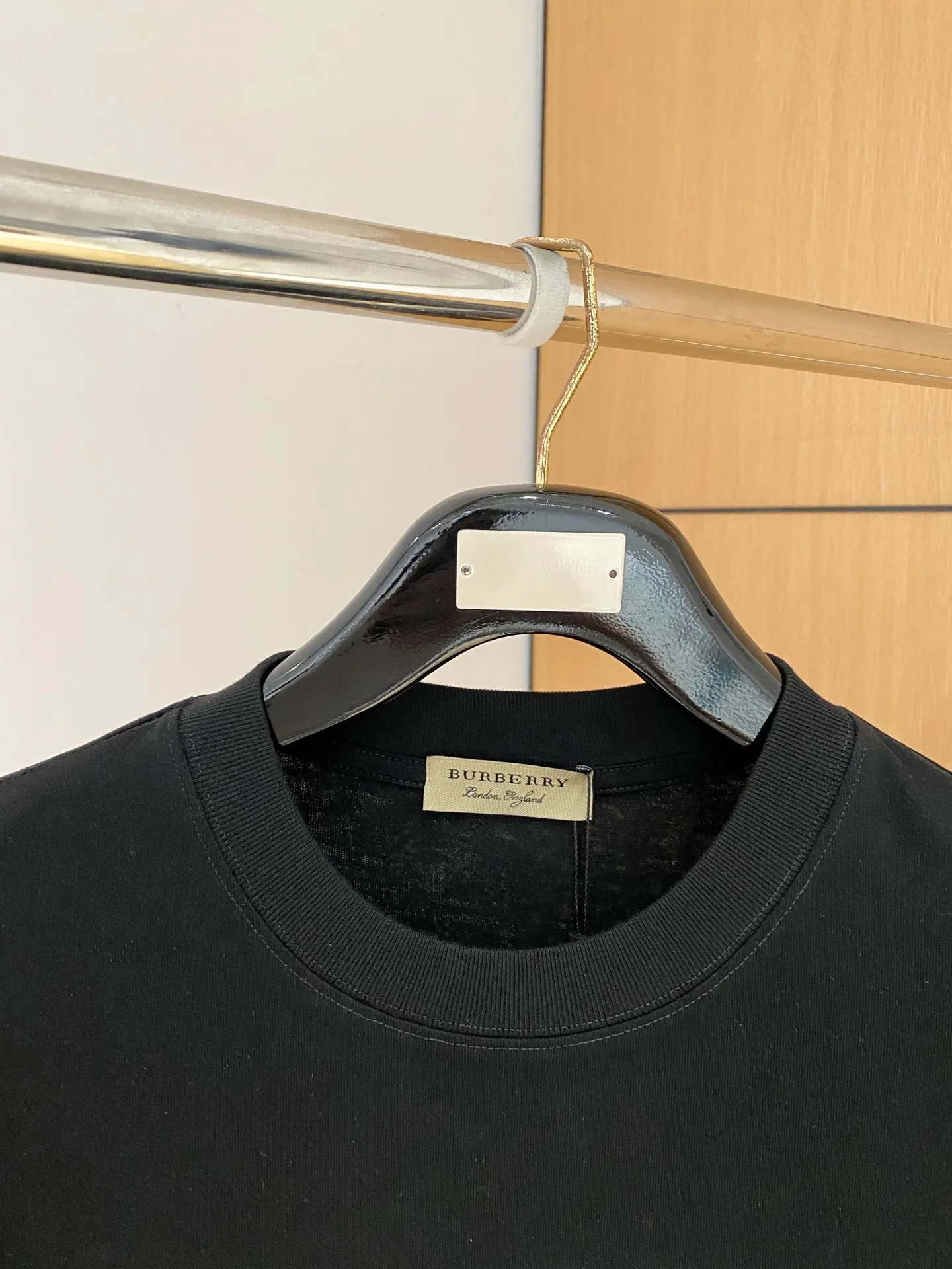 Logo Appliqué Cotton T-Shirt D9511634 — view 2