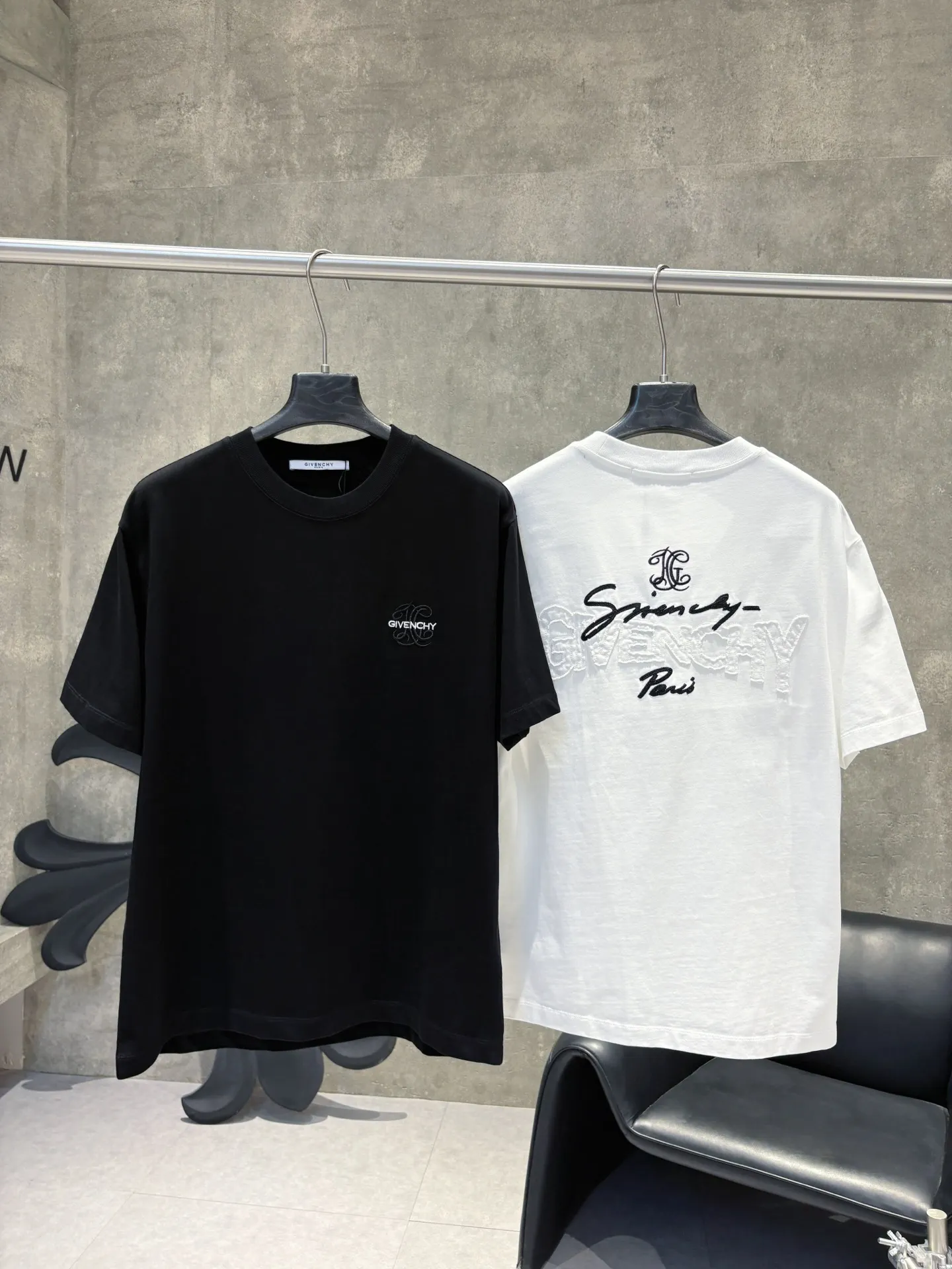 Logo Embroidered Cotton T-Shirt D9511628 — view 5