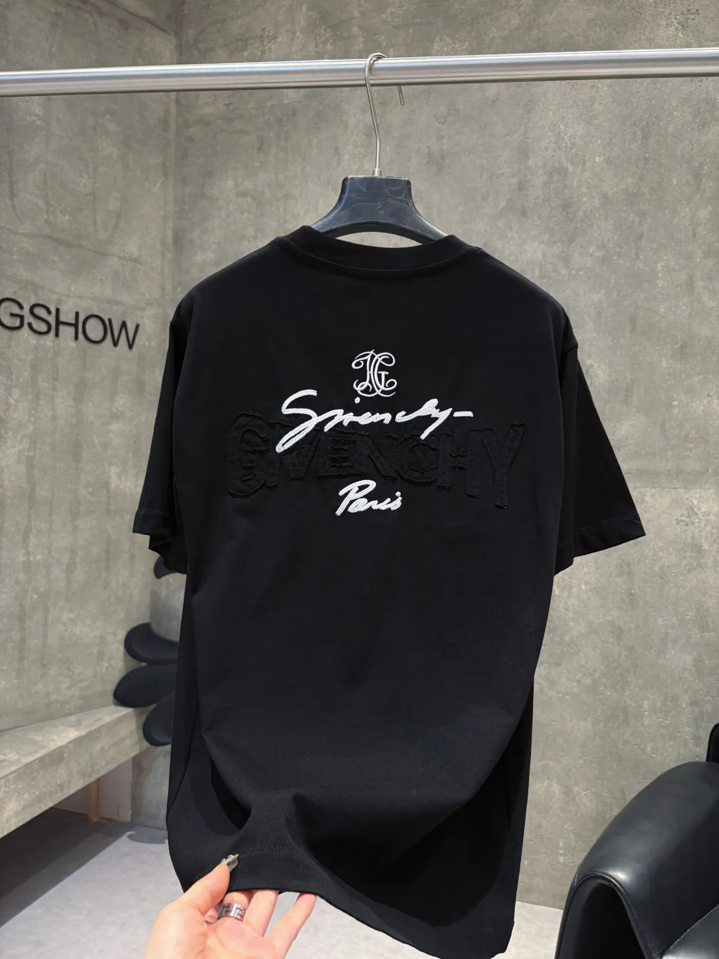 Logo Embroidered Cotton T-Shirt D9511628 — view 6