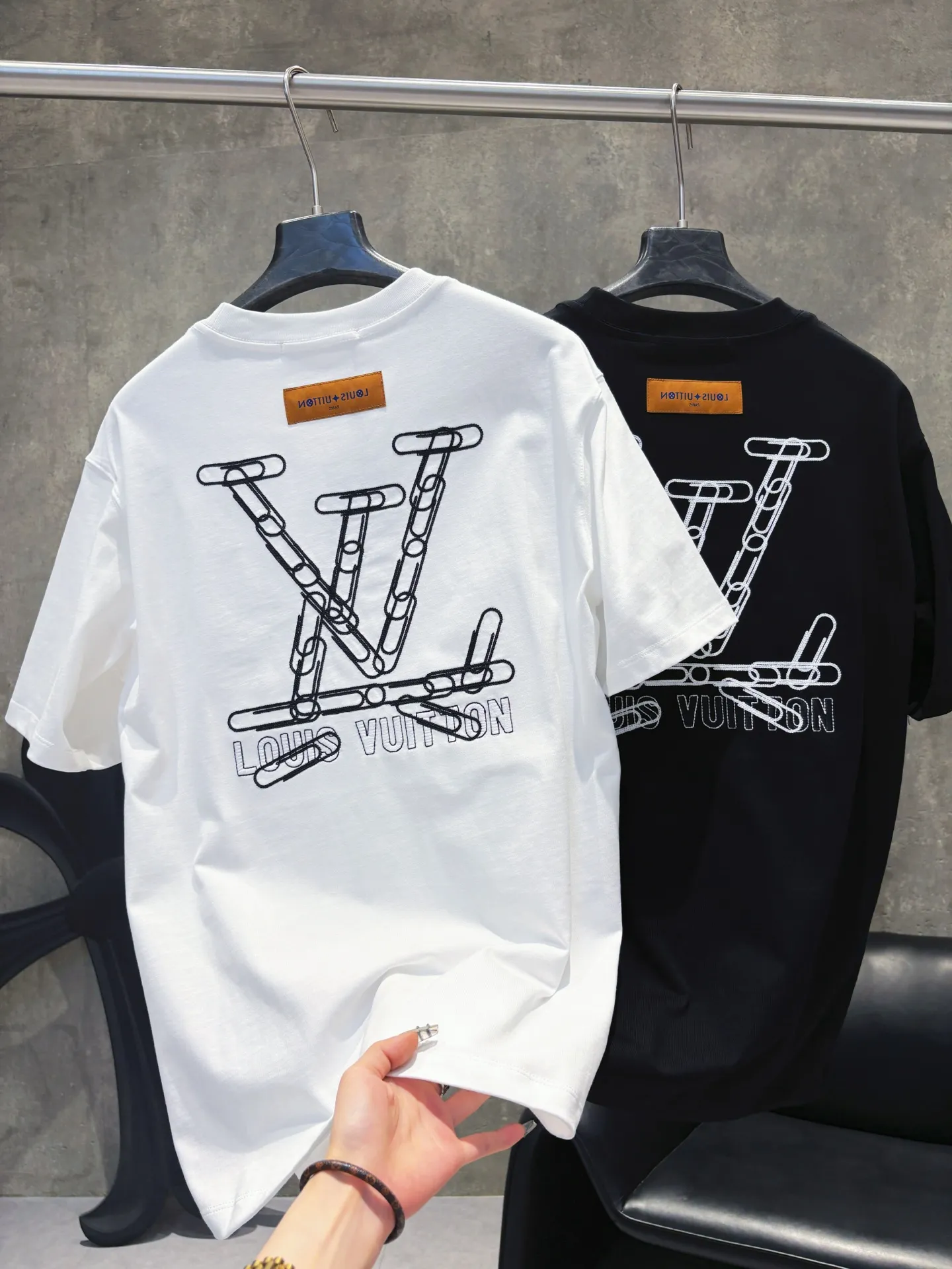 Embroidered Graphic Cotton T-Shirt D9511630 — view 2