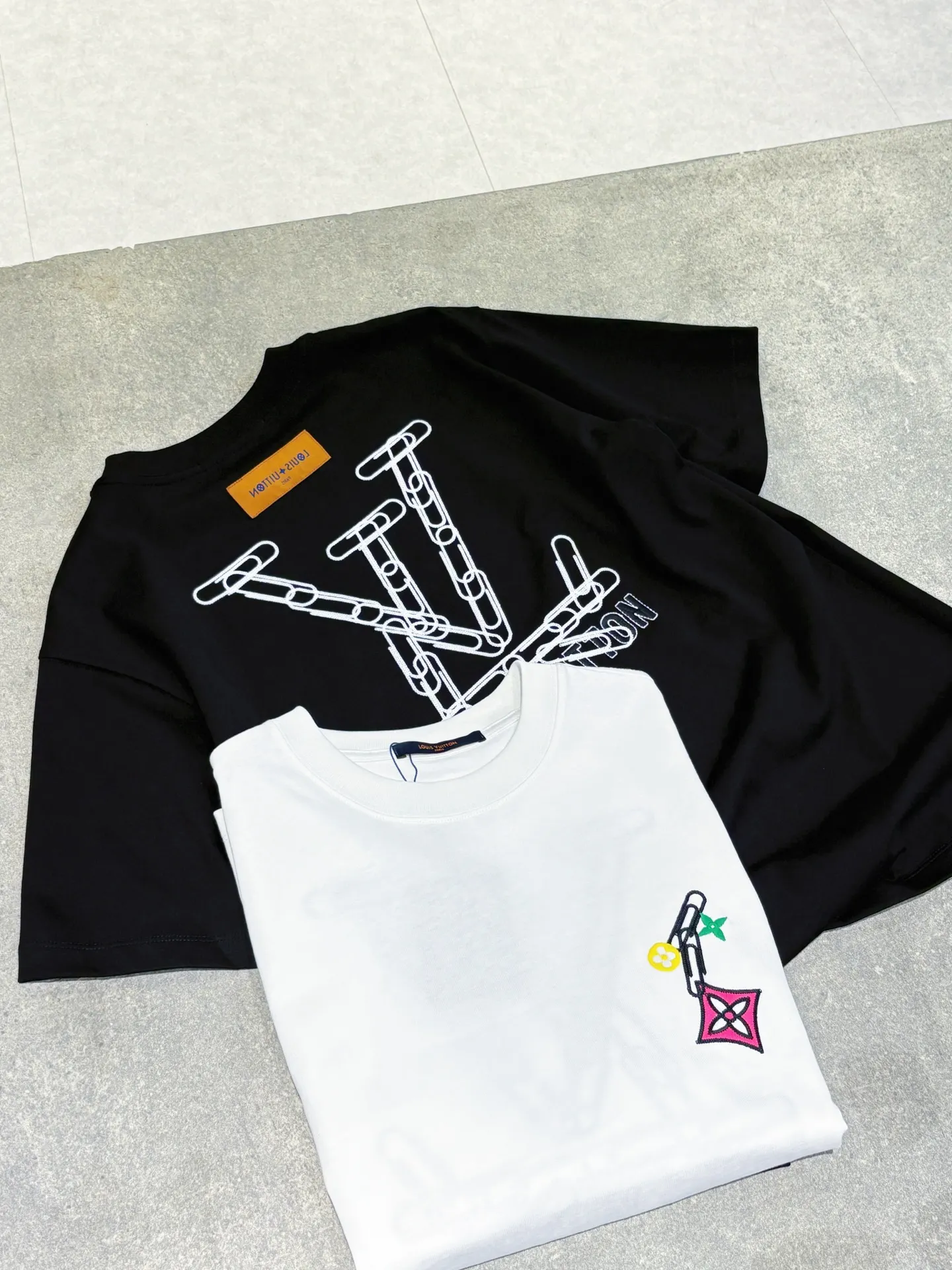 Embroidered Graphic Cotton T-Shirt D9511630 — view 3