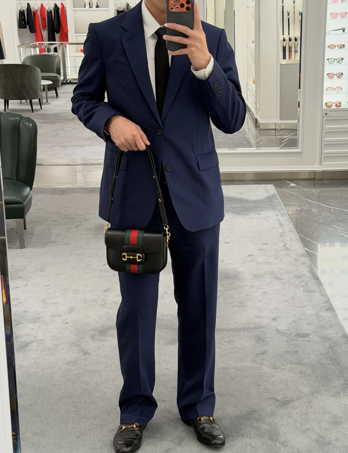 Gucci Horsebit 1955 Mini Shoulder Bag D31018298 — view 4