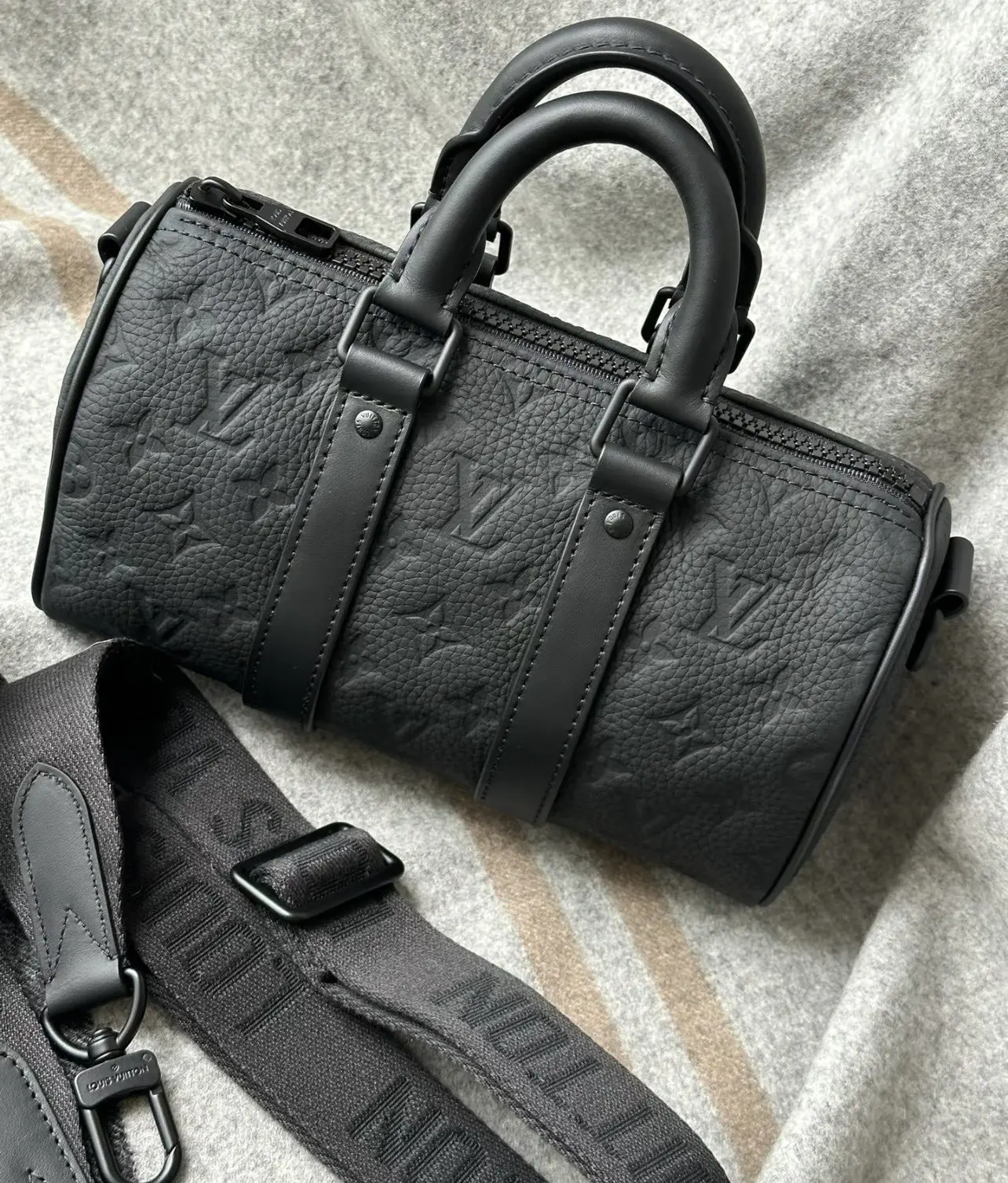 Monogram Embossed Boston Bag D44018520 — view 5