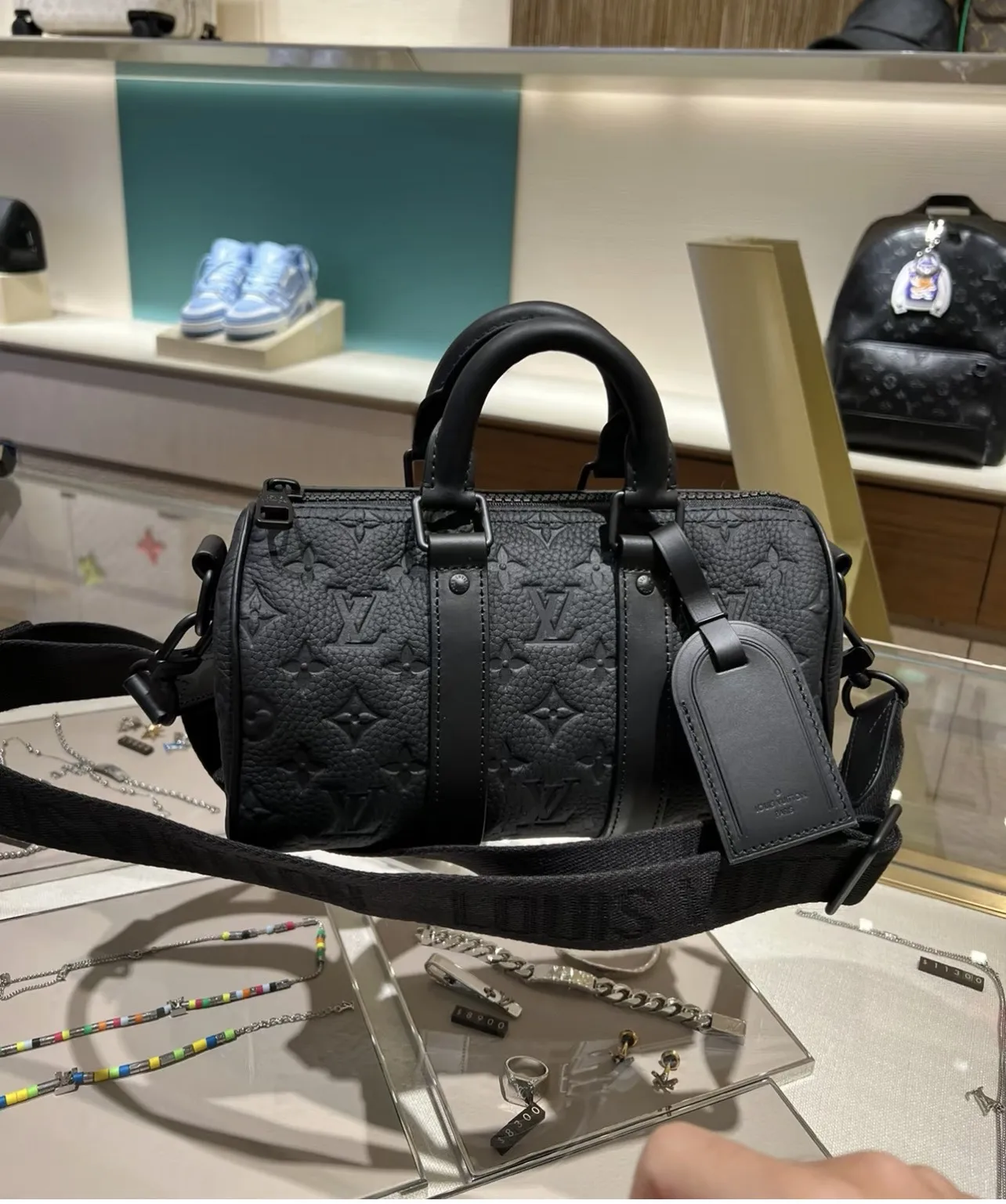 Monogram Embossed Boston Bag D44018520 — view 8