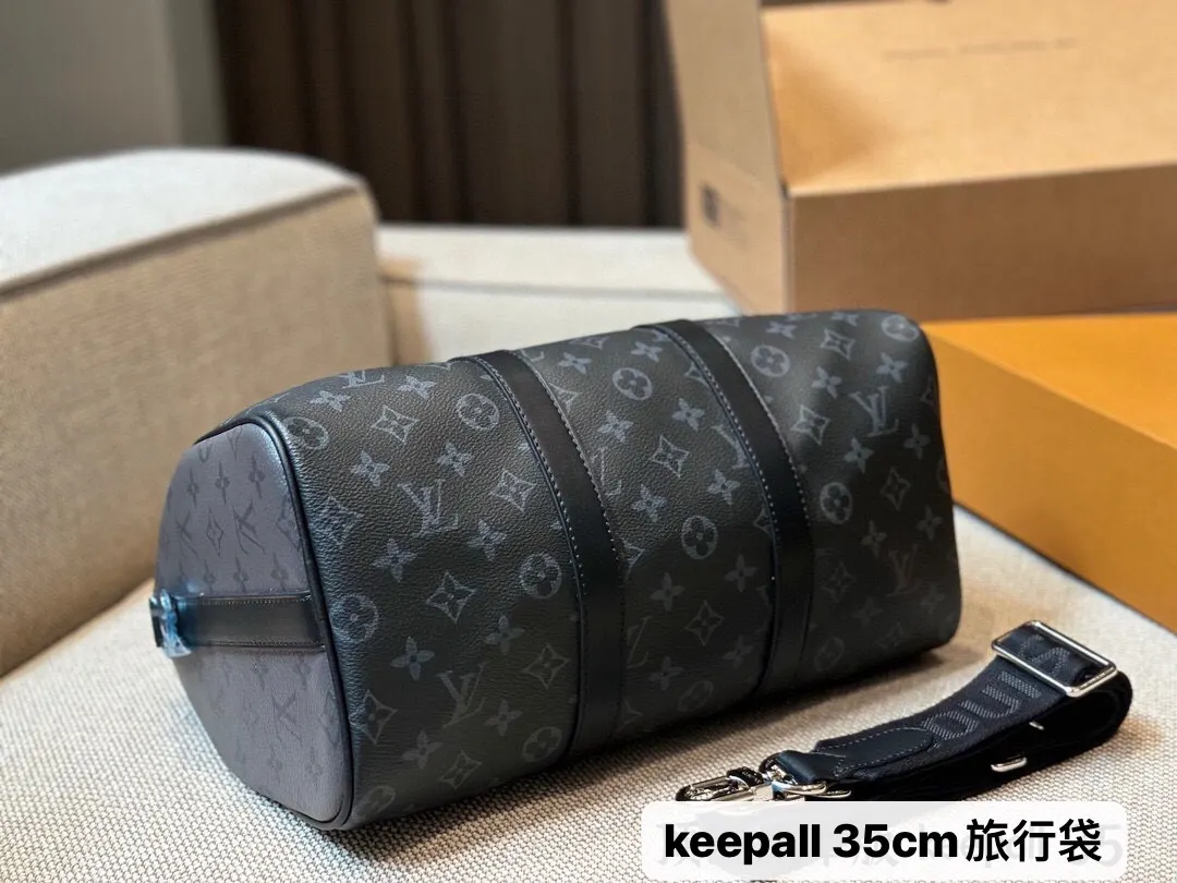 Keepall 35 Monogram Eclipse Travel Bag D46018522 — view 5