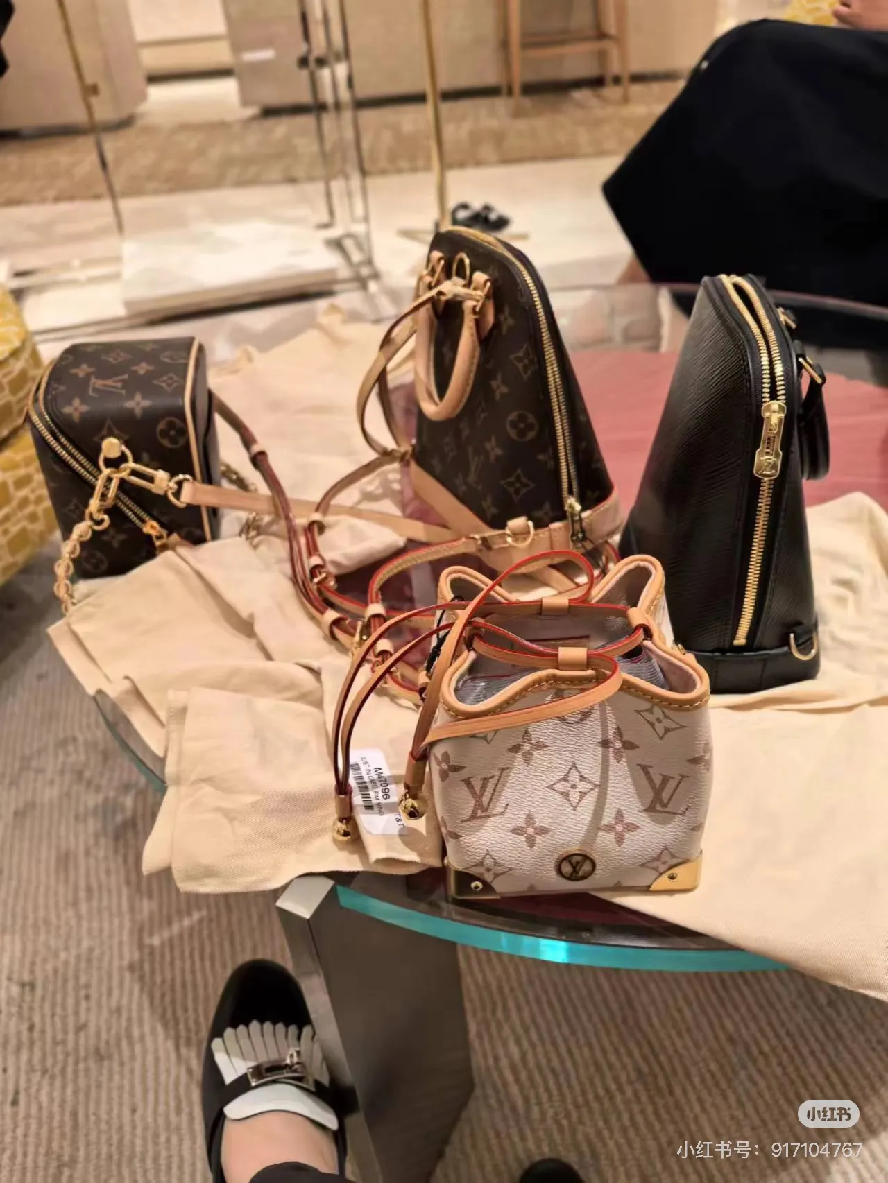 Monogram Mini Bucket Bag D31017935 — view 4