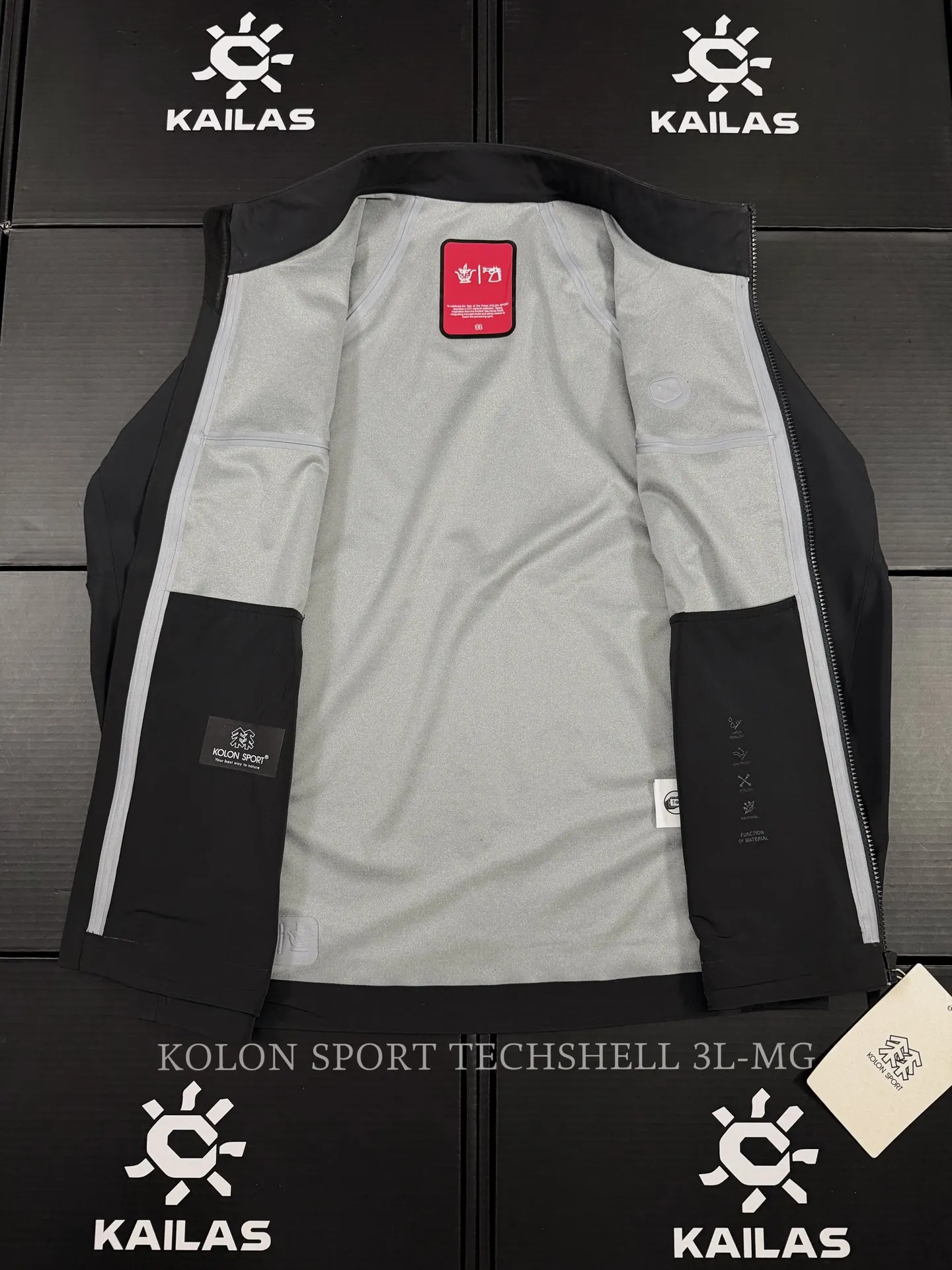 Techshell 3L Waterproof Softshell Jacket D38011489 — view 8