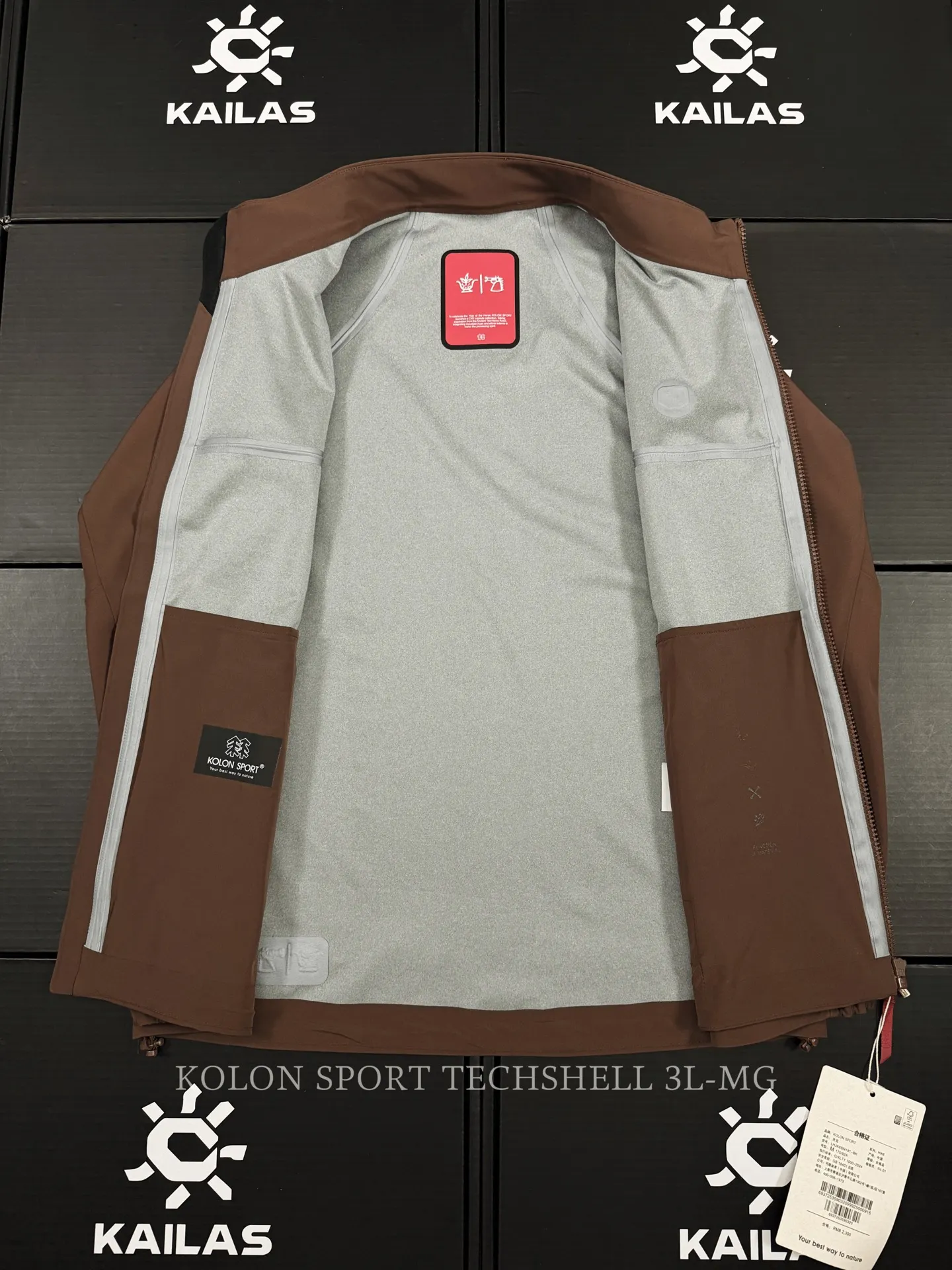 KOLON SPORT Techshell 3L Softshell Jacket D38011490 — view 8