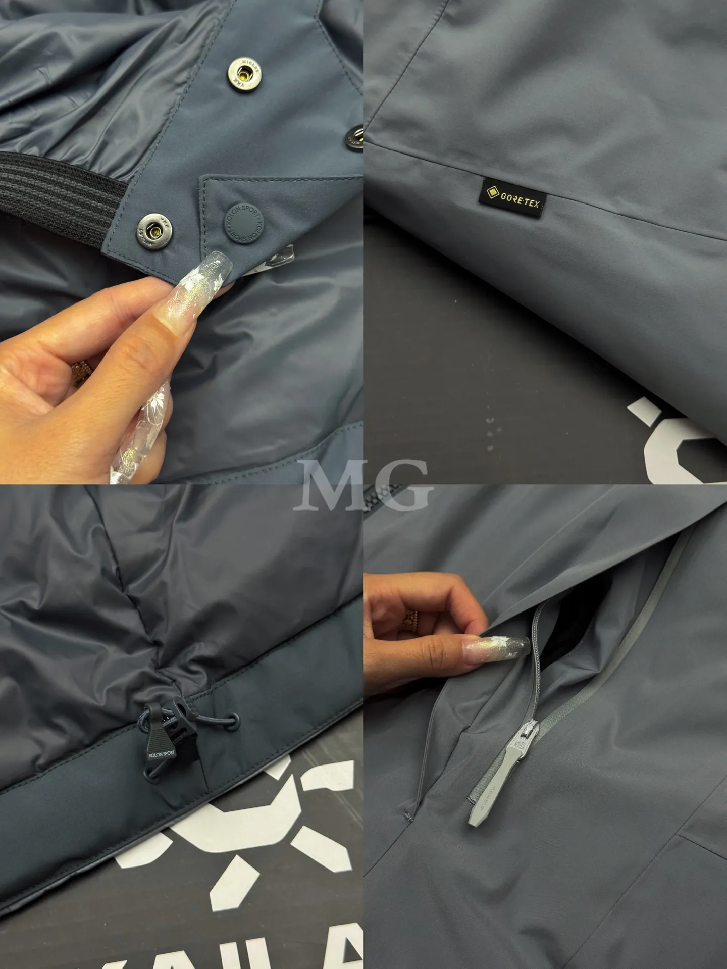 Kolon Sport Hike Gore-Tex Hooded Down Jacket D58020683 — view 9