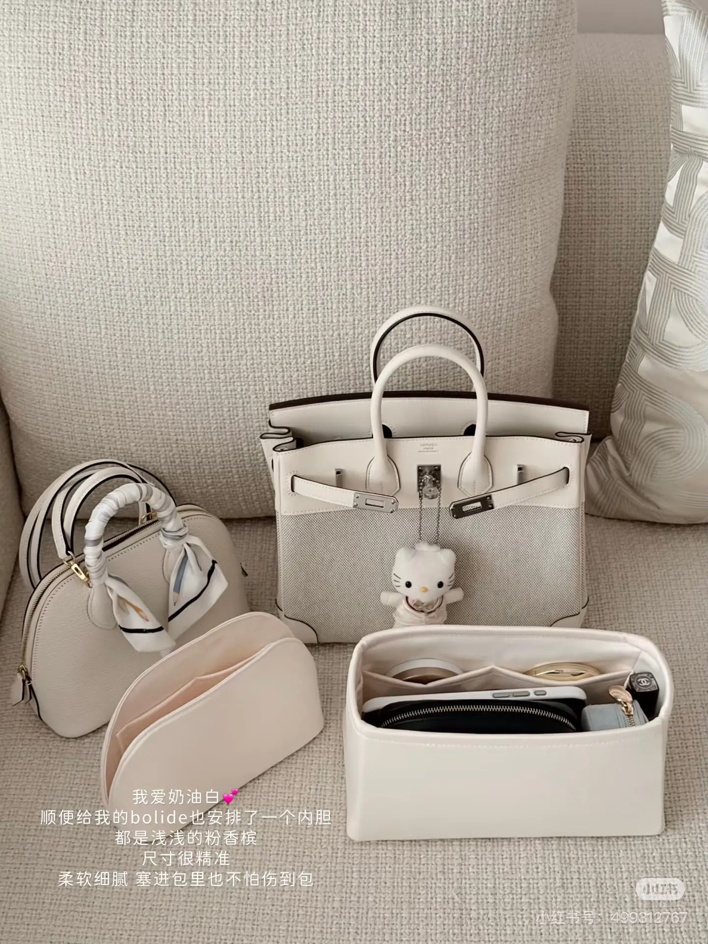 Hermès Birkin Canvas & Leather Bag D59018547 — view 4
