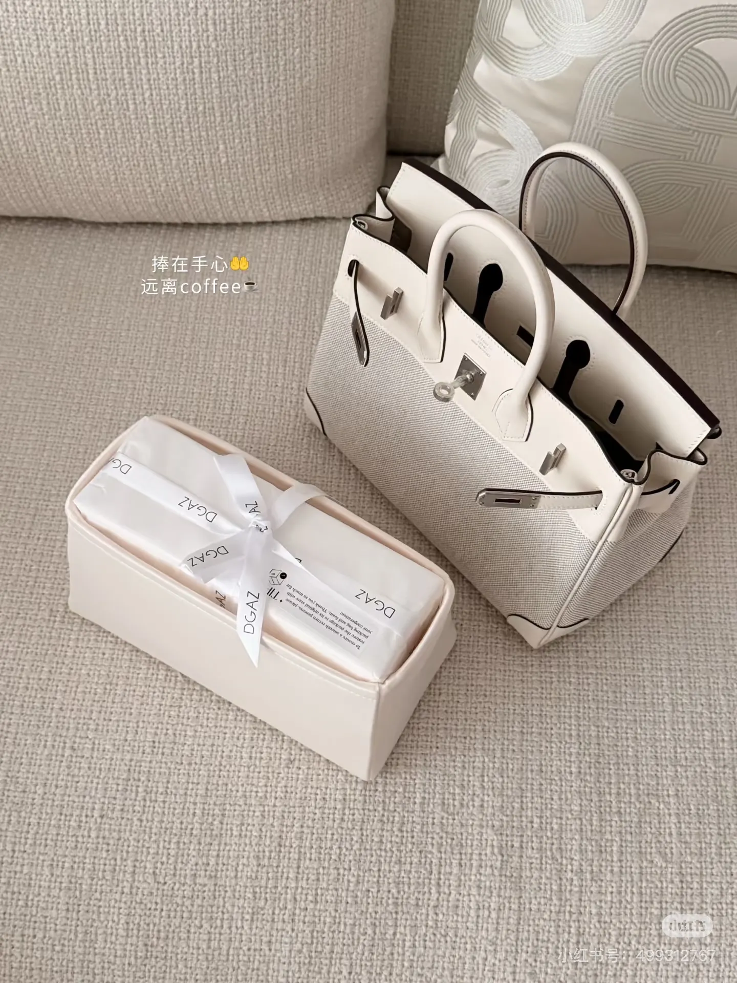 Hermès Birkin Canvas & Leather Bag D59018547 — view 5
