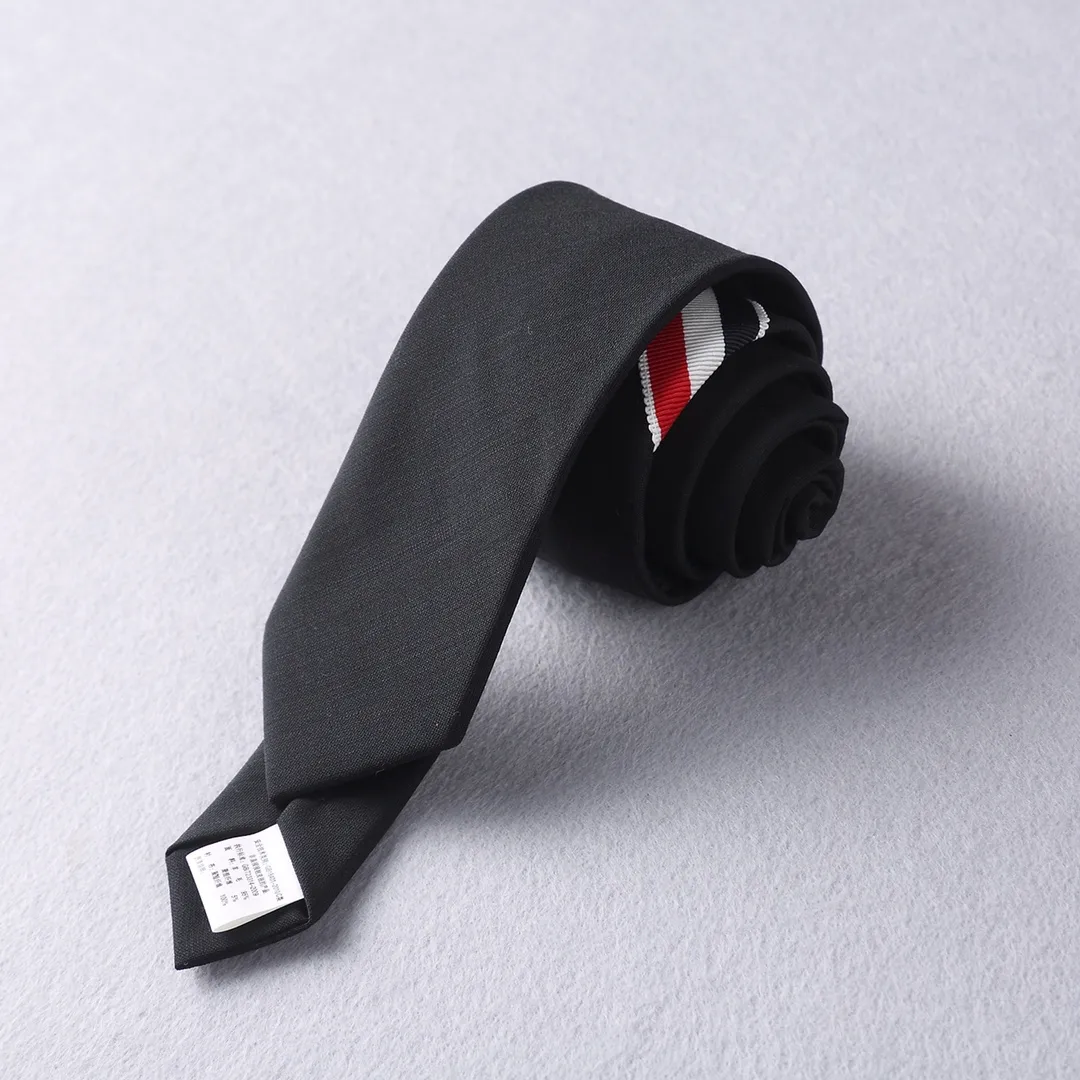 RWB Stripe Wool Tie D17513097 — view 5