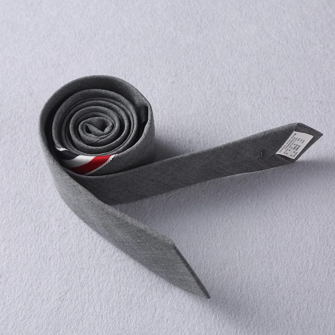 RWB Stripe Wool Tie D17513097 — view 7