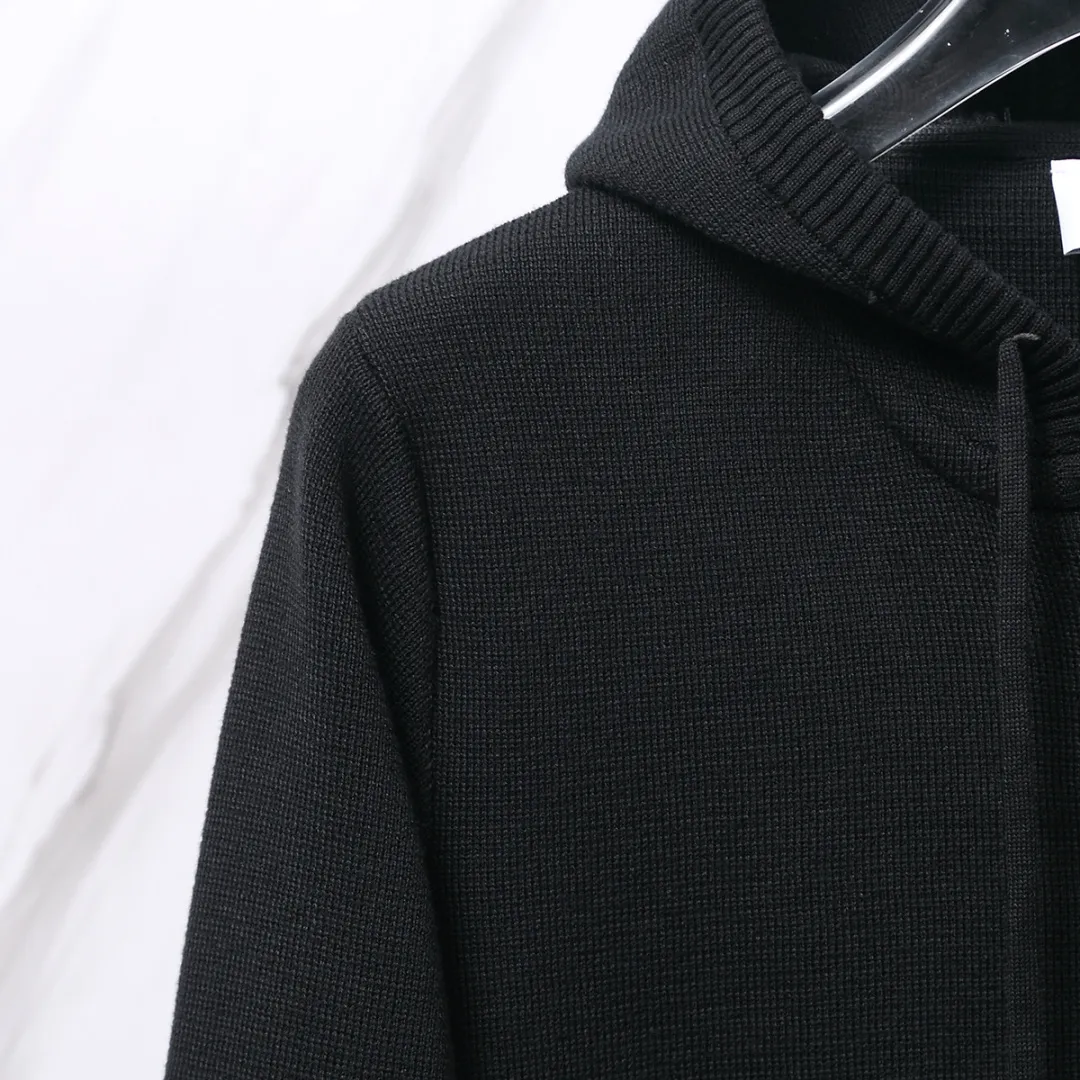 4-Bar Stripe Wool-Blend Zip-Up Hoodie D25013074 — view 8