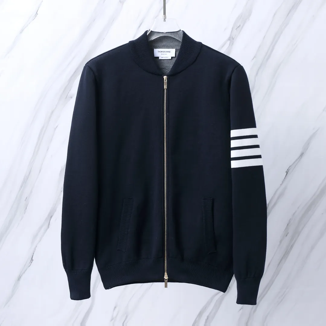 Embroidered Wool-Blend Bomber Cardigan D28513069 — view 3