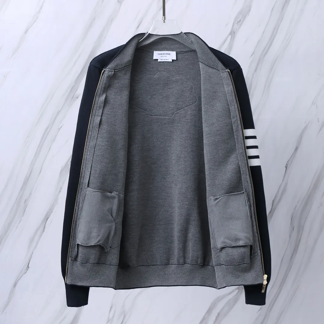 Embroidered Wool-Blend Bomber Cardigan D28513069 — view 4
