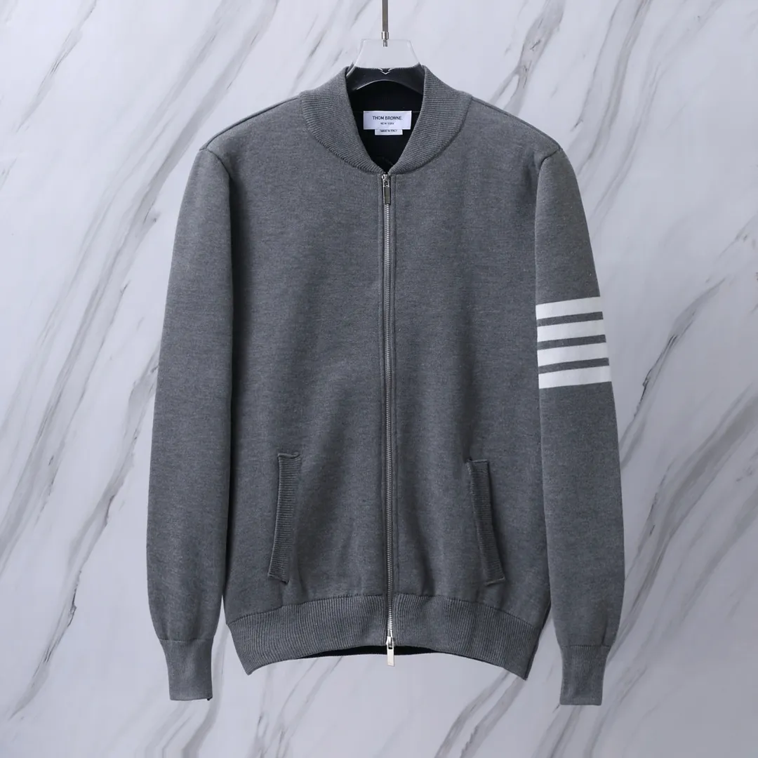 Embroidered Wool-Blend Bomber Cardigan D28513070 — view 3