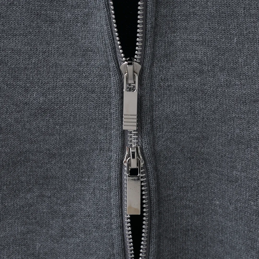 Embroidered Wool-Blend Bomber Cardigan D28513070 — view 8