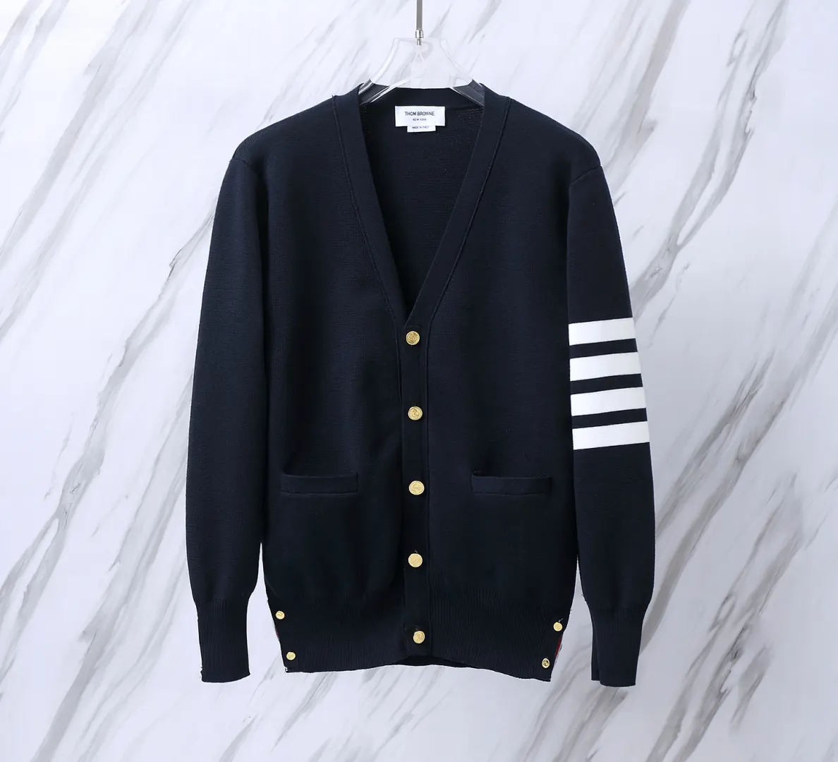 4-Bar Stripe Wool-Blend Cardigan D25513072