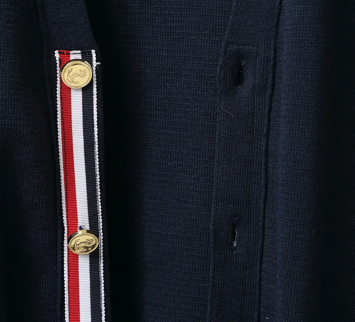 4-Bar Stripe Wool-Blend Cardigan D25513072 — view 8