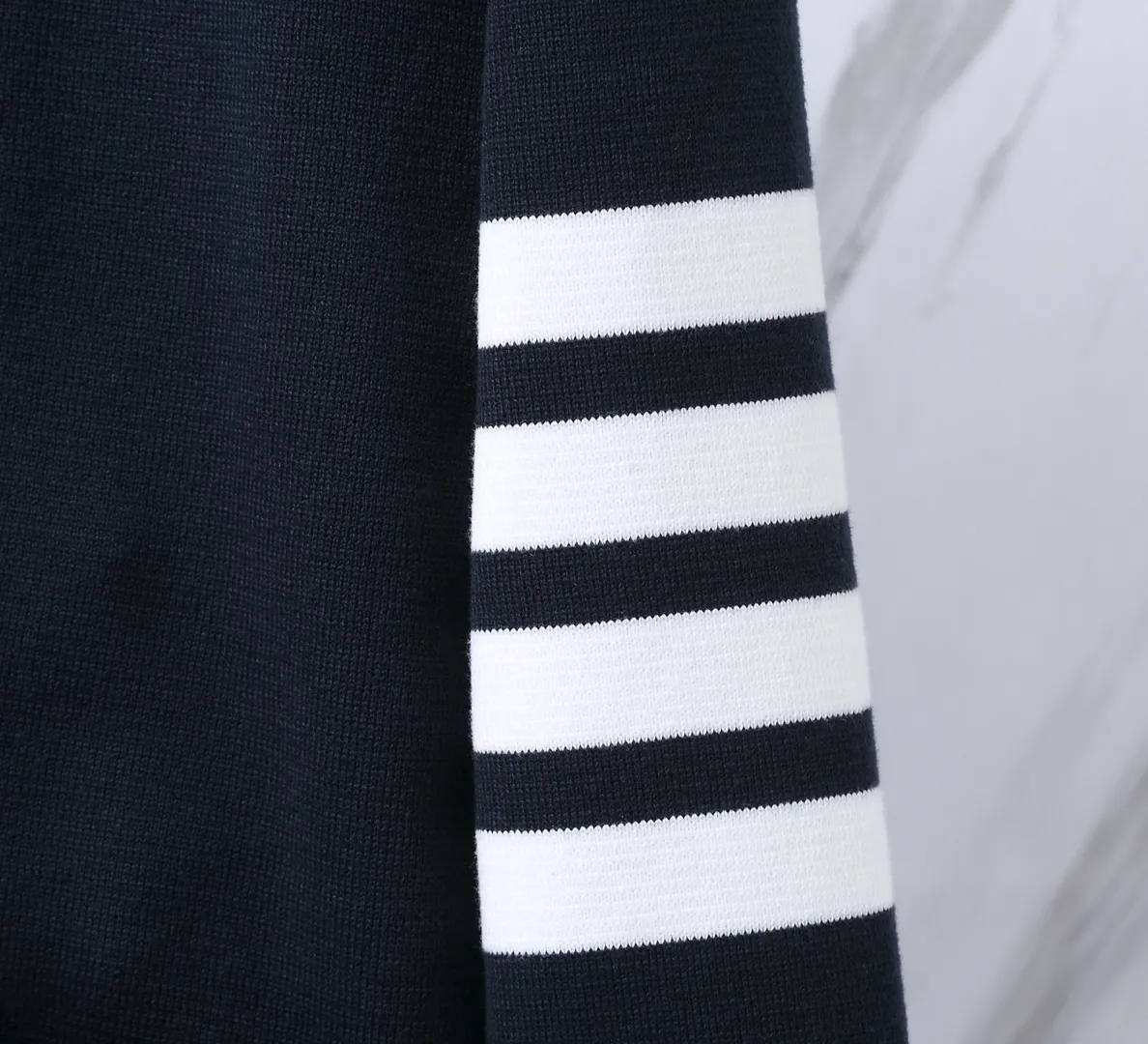 4-Bar Stripe Wool-Blend Cardigan D25513072 — view 9