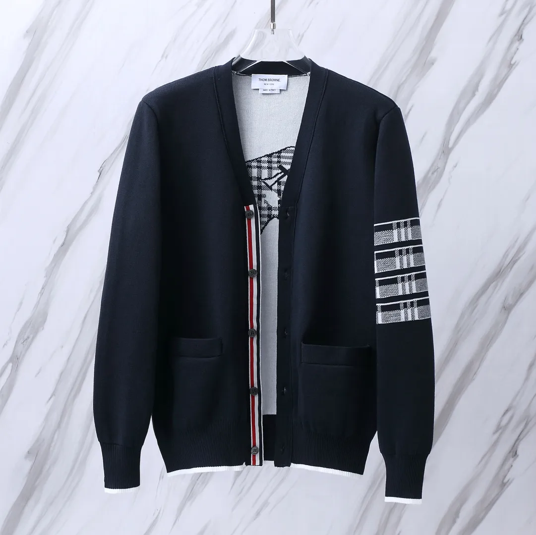 Airplane Intarsia Wool-Blend Cardigan D25513083 — view 4